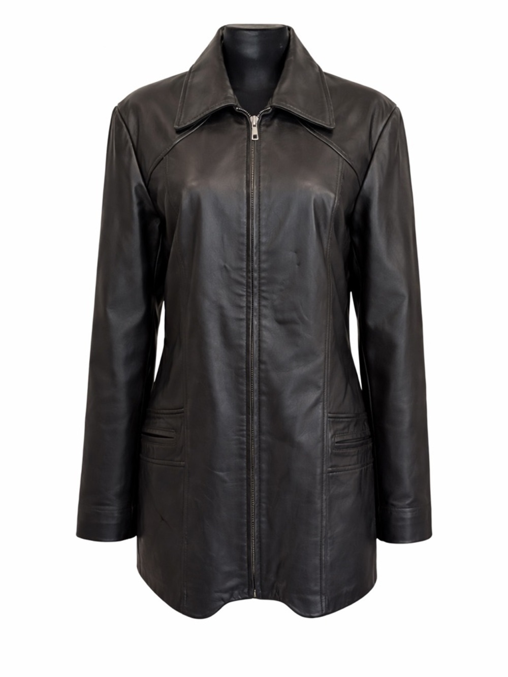Boutique of Leathers Black Leather Jacket Size 14